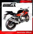 escape silenciador DOMINATOR oval compatible con la motocicleta BMW S1000RR 2015  2016 3