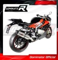 escape silenciador DOMINATOR HP1 compatible con la motocicleta BMW S1000RR 2015  2016 3