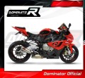 escape silenciador DOMINATOR GP compatible con la motocicleta BMW S1000RR 2009  2011 3