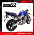 escape silenciador DOMINATOR GP1 compatible con la motocicleta Honda CB 600F HORNET 2003  2006 3