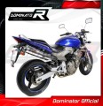 escape silenciador DOMINATOR redondo compatible con la motocicleta Honda CB 600F HORNET 2003  2006 3