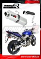 escape silenciador DOMINATOR oval compatible con la motocicleta Honda CB 600F HORNET 2003  2006