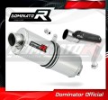 escape silenciador DOMINATOR oval compatible con la motocicleta Honda CB 600F HORNET 2003  2006 2