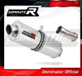 exhaust muffler DOMINATOR oval fits the motorcycle BMW R1200RS 2015   2018