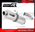 escape silenciador DOMINATOR oval compatible con la motocicleta Honda CB 600F HORNET PC41 2007  2013 2