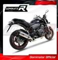 escape silenciador DOMINATOR HP1 compatible con la motocicleta Honda CB 600F HORNET PC41 2007  2013 3