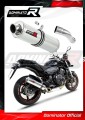 escape silenciador DOMINATOR redondo compatible con la motocicleta Honda CB 600F HORNET PC41 2007  2013