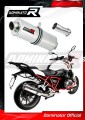 exhaust muffler DOMINATOR oval fits the motorcycle BMW R1200RS 2015   2018 2