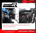 colector de escape DOMINATOR  compatible con la motocicleta Yamaha Tenere 700 2021  2024 3