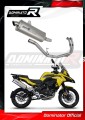 kompletny układ wydechowy z tłumikiem DOMINATOR Full System Tytanowy P7 pasujący do motocykla Benelli TRK 502 X 2022 - 2023