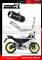complete exhaust system with muffler DOMINATOR Full System GP BLACK fits the motorcycle Yamaha YZF R125 2021   2023