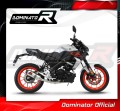 kompletny układ wydechowy z tłumikiem DOMINATOR Full System HP3 pasujący do motocykla Yamaha MT 125 2021 - 2024 4