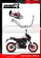 sistema de escape completo con silenciador DOMINATOR Full System GP compatible con la motocicleta Yamaha MT 125 2021  2024