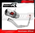 sistema de escape completo con silenciador DOMINATOR Full System GP compatible con la motocicleta Yamaha MT 125 2021  2024 2