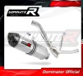 escape silenciador DOMINATOR HP1 compatible con la motocicleta Suzuki DL 650 VStrom / XT 2012  2016 2