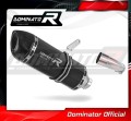 escape silenciador DOMINATOR homologado HP1 negro compatible con la motocicleta FZ 8 N / FZ8 S FAZER 2010  2016 7