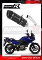 escape silenciador DOMINATOR HP1 negro compatible con la motocicleta Suzuki DL 650 VStrom 2004  2006 3