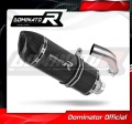 escape silenciador DOMINATOR HP1 negro compatible con la motocicleta Honda VFR 800 X Crossrunner 2015  2021 6