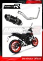 complete exhaust system with muffler DOMINATOR Full System HP3 BLACK fits to Yamaha MT 125 2020  3