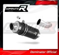 escape silenciador DOMINATOR GP1 negro compatible con la motocicleta BMW K1200R 2005  2009 4