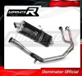 sistema de escape completo con silenciador DOMINATOR Full System P7 negro compatible con la motocicleta Honda CRF 1000L Africa Twin 2016  2019 4