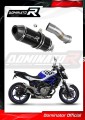 exhaust muffler DOMINATOR HP3 BLACK fits to Suzuki SFV 650 GLADIUS 2009  2015 3