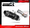 escape silenciador DOMINATOR HP3 negro compatible con la motocicleta Suzuki SFV 650 GLADIUS 2009  2015 4