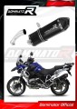 exhaust muffler DOMINATOR HP7 BLACK fits to BMW R1200GS Adventure 2008  2009 3