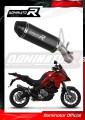 escape silenciador DOMINATOR HP3 negro compatible con la motocicleta Ducati Multistrada 950 / 950 S 2017  2020 3