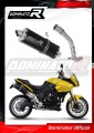 escape silenciador DOMINATOR P7 negro compatible con la motocicleta Triumph Tiger 1050 2006  2012 3