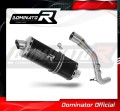 escape silenciador DOMINATOR P7 negro compatible con la motocicleta Triumph Tiger 1050 2006  2012 4
