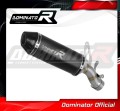 escape silenciador DOMINATOR HP3 negro compatible con la motocicleta Ducati Multistrada 1200 Enduro 2016  2018 4