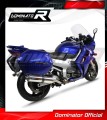 exhaust muffler DOMINATOR ROUND fits to Yamaha FJR 1300 2001  2005 4