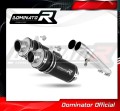 escape silenciador DOMINATOR GP1 negro compatible con la motocicleta Honda CBR 1100 XX 1996  2006 2