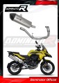 kompletny układ wydechowy z tłumikiem DOMINATOR Full System Tytanowy HP7 pasujący do motocykla Benelli TRK 502 X 2018 - 2021