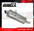 exhaust muffler DOMINATOR titanium P7 fits the motorcycle Benelli TRK 502 X 2022   2023 2