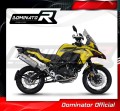 Benelli TRK 502 X 2022 EXHAUST Muffler Auspuff Sportauspuff Silencer Echappement Silencieux Scarico Scarichi Escape Wydech Tłumik P7 Tytanium Dominator Exhaust System 2