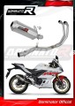sistema de escape completo con silenciador DOMINATOR Full System OV G2 compatible con la motocicleta Yamaha YZFR3 2019  2024