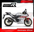 sistema de escape completo con silenciador DOMINATOR Full System OV G2 compatible con la motocicleta Yamaha YZFR3 2019  2024 4
