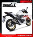 complete exhaust system with muffler DOMINATOR Full System HP8 fits the motorcycle Yamaha YZF R3 2019   2024 3