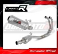 complete exhaust system with muffler DOMINATOR Full System OV G2 fits to Yamaha MT03 2020  2023