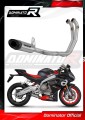 sistema de escape completo con silenciador DOMINATOR Full System titanio HP8 compatible con la motocicleta Aprilia RS 660 2020  2024