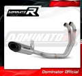 sistema de escape completo con silenciador DOMINATOR Full System titanio HP8 compatible con la motocicleta Aprilia RS 660 2020  2024 2