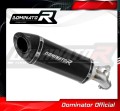 escape silenciador DOMINATOR HP8 negro compatible con la motocicleta Suzuki GSXS 1000 / 1000 GT / 950 2021  2024 2