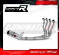 sistema de escape completo con silenciador DOMINATOR Full System GP compatible con la motocicleta Suzuki GSXS 1000 / 1000 GT / 950 2021  2024 2
