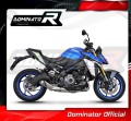 sistema de escape completo con silenciador DOMINATOR Full System GP compatible con la motocicleta Suzuki GSXS 1000 / 1000 GT / 950 2021  2024 4