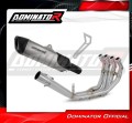 sistema de escape completo con silenciador DOMINATOR Full System titanio HP6 compatible con la motocicleta Yamaha YZF R6 2017  2023 2