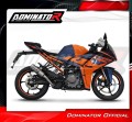 KTM RC 390 2022 - 2023 motorcycle Exhaust Muffler Auspuff Sportauspuff Silencer Echappement Silencieux Scarico Scarichi Escape Wydech Tłumik GP Dominator Exhaust System 3