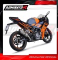 exhaust muffler DOMINATOR HP3 fits to KTM RC 390 2022  2024 3