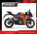 escape silenciador DOMINATOR HP3 compatible con la motocicleta KTM RC 390 2022  2024 4